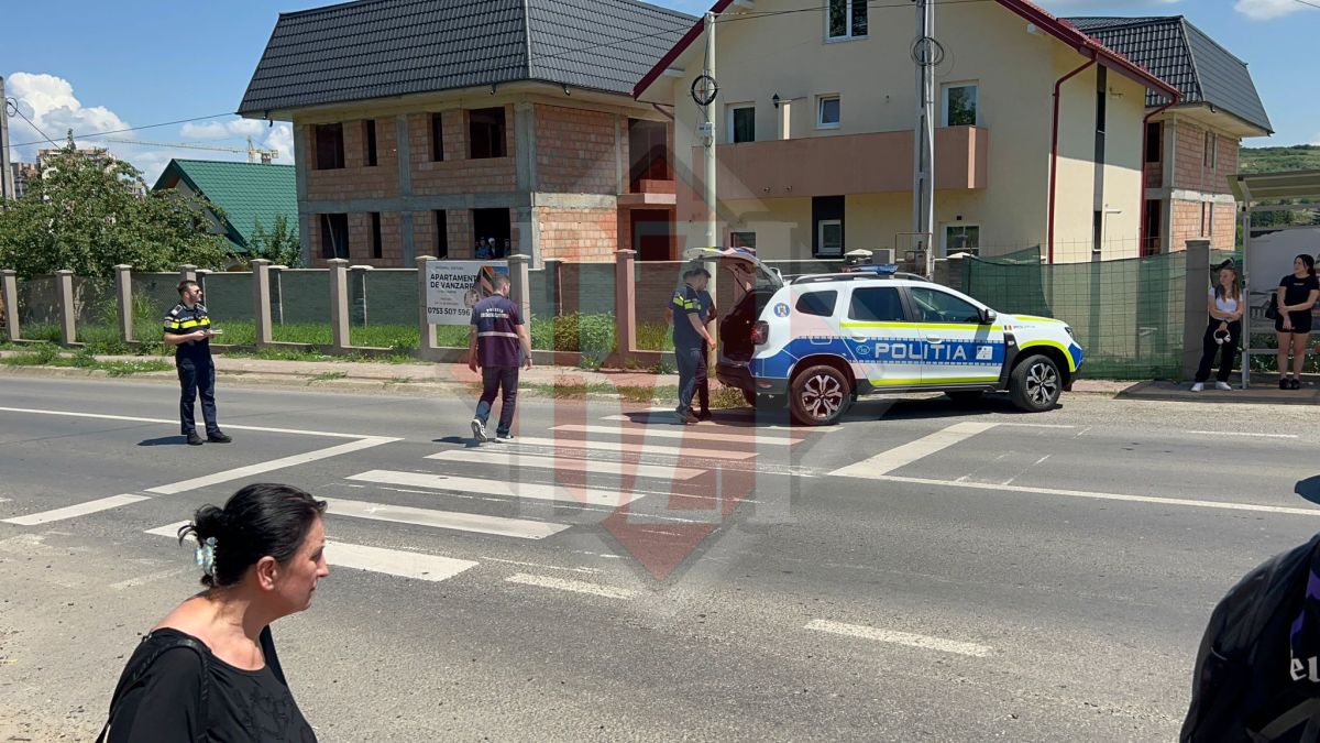 Accident rutier în Lunca Cetăţuii! Un şofer a lovit un pieton apoi a fugit de la fața locului – EXCLUSIV, FOTO, VIDEO, UPDATE