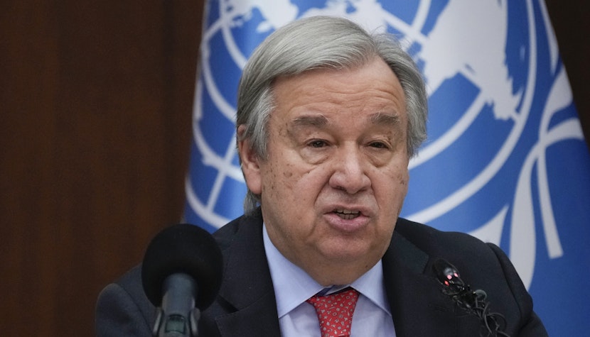 Secretarul General al ONU, Antonio Guterres, avertizează că inteligența artificială crește riscul unui război nuclear