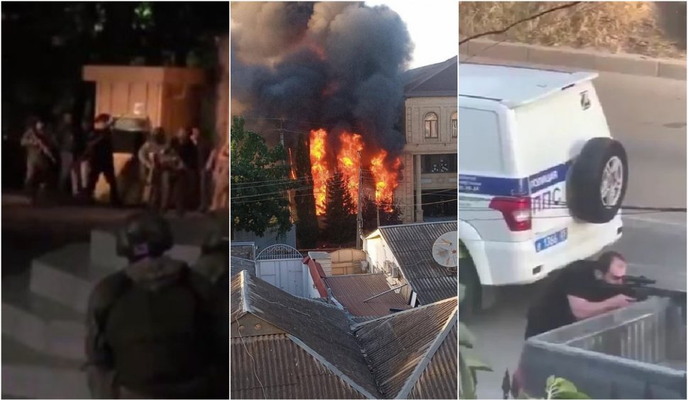 Atac terorist în Rusia. Bilanțul morților a crescut: peste 15 polițiști, un preot și mai mulți civili