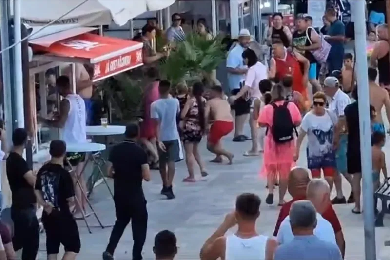 Bătaie la Eforie! Trei bărbați s-au ales cu dosare penale – VIDEO