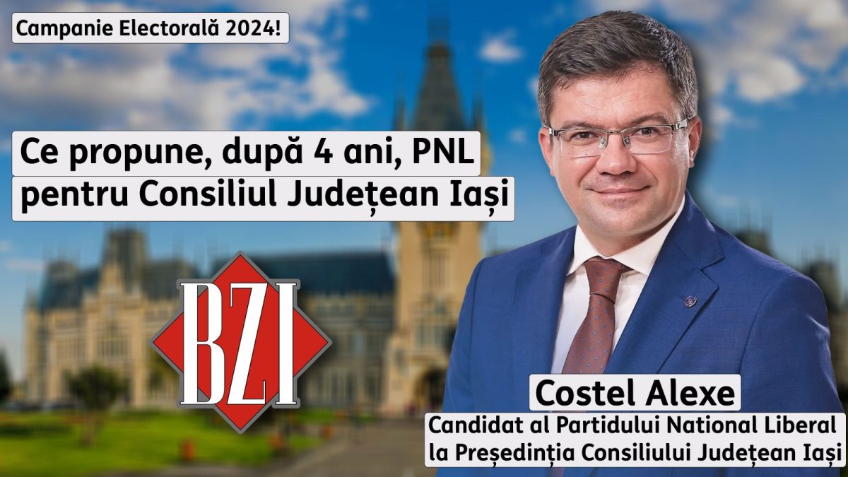 Costel Alexe, actualul președinte al Consiliului Județean Iași, în dialog la BZI LIVE despre proiecte, perspective și dezvoltare