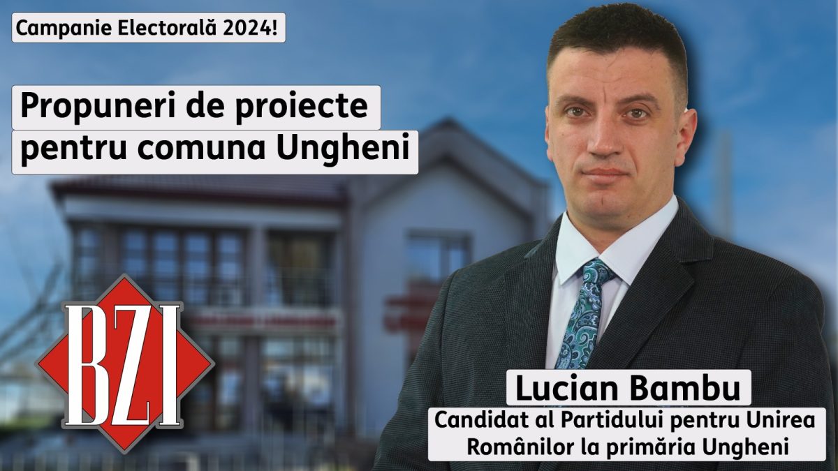 LIVE VIDEO – Campanie Electorală 2024! Candidatul partidului Alianța pentru Unirea Românilor, Lucian Bambu, într-o emisiune BZI LIVE – FOTO