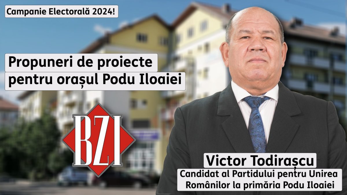Campanie Electorală 2024! Candidatul partidului Alianța pentru Unirea Românilor, Victor Todirașcu, într-o emisiune BZI LIVE