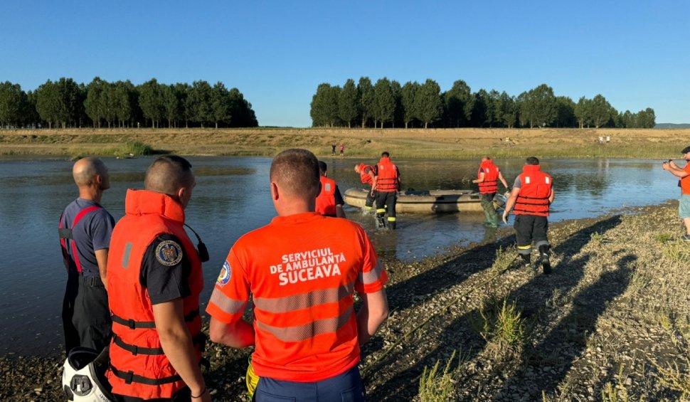 ISU Suceava este în căutarea unui băiețel, în vârstă de 10 ani, care a dispărut în râul Siret