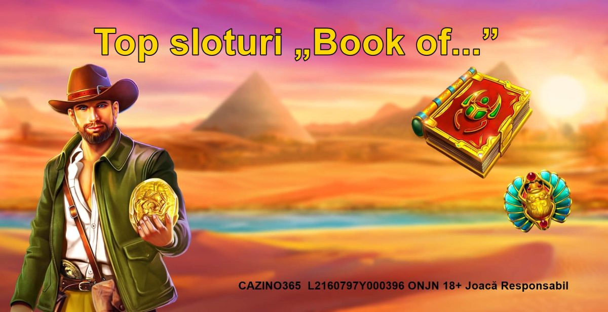 Top sloturi „Book of…” pe care merită să le încerci (P)