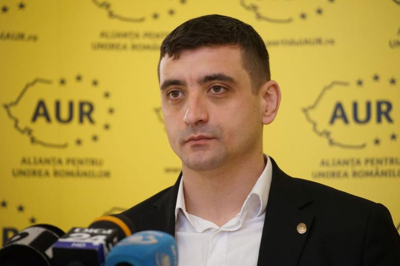 George Simion a semnat o declarație scrisă în care afirmă că AUR respectă și sprijină integritatea teritorială a Ucrainei