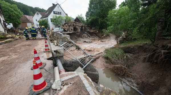 Inundații devastatoare în Germania. Cel puțin 4 persoane au murit