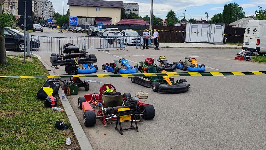 Concursul „Pașcani Karting Cup”, organizat cu ocazia Zilei internaționale a copilului