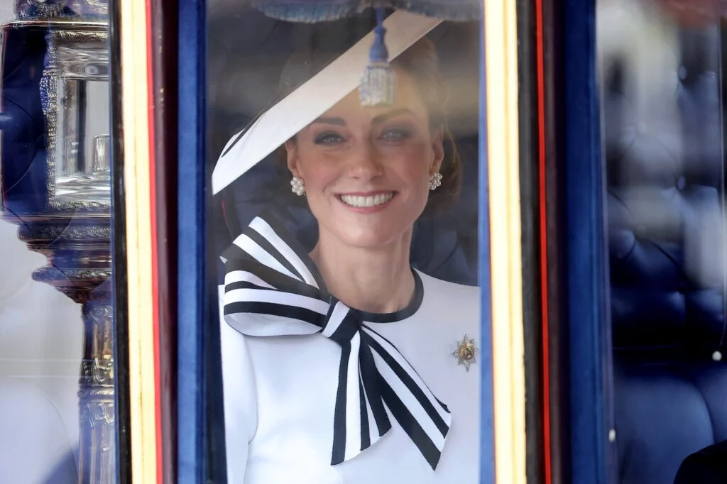 Kate Middleton a avut prima apariție publică la „Trooping the Colour”. Cum arată acum prințesa de Wales