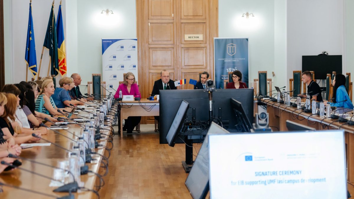 Campusul Universității de Medicină și Farmacie din Iași va fi dezvoltat cu sprijin din partea Băncii Europene de Investiții