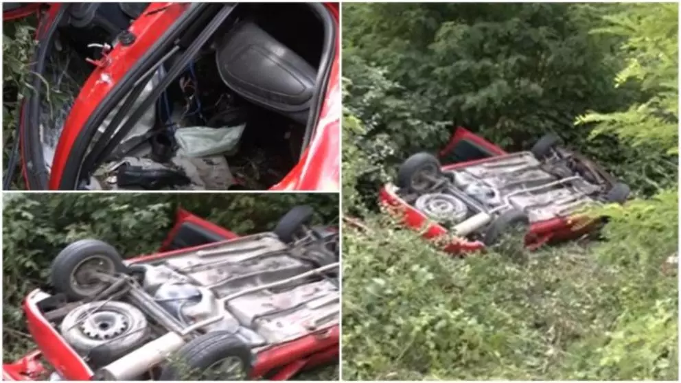 Un șofer a supraviețuit ca prin minune. Bărbatul a stat captiv 35 de ore între fiare până au venit autoritățile