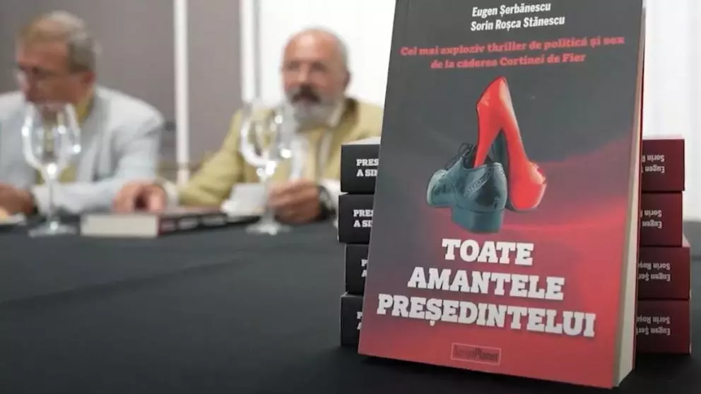 Sorin Roșca Stănescu și dramaturgul Eugen Șerbănescu au lansat noul roman incendiar care zguduie Statul Paralel „Toate amantele președintelui”