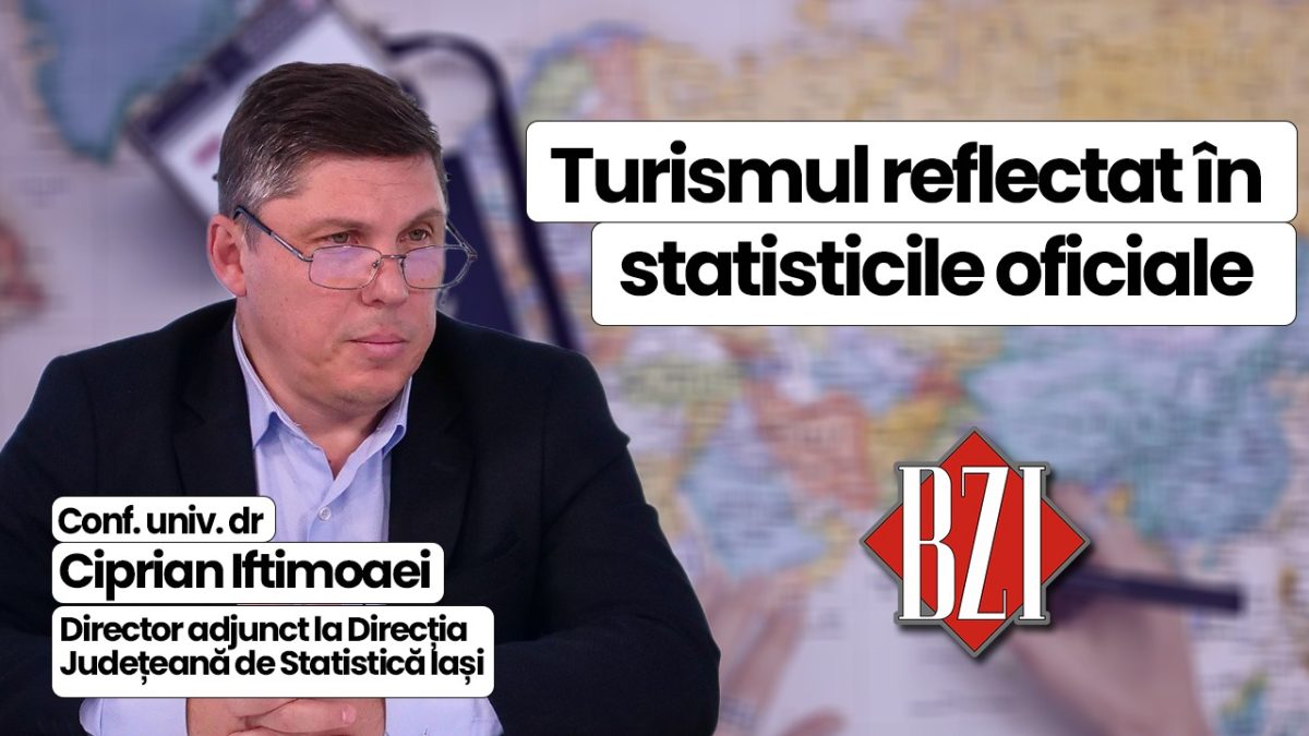 Conf. Univ. Dr. Ciprian Iftimoaei discută la BZI LIVE despre turismul reflectat în statisticile oficiale