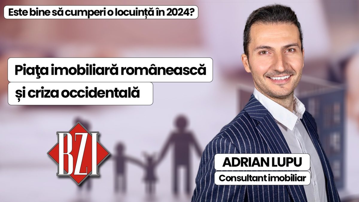 Piața imobiliară românească: ce se întâmplă cu prețurile în 2024, ce caută cumpărătorii, cum se adaptează dezvoltatorii. Adrian Lupu, consultat imobiliar, răspunde întrebărilor momentului la BZI LIVE