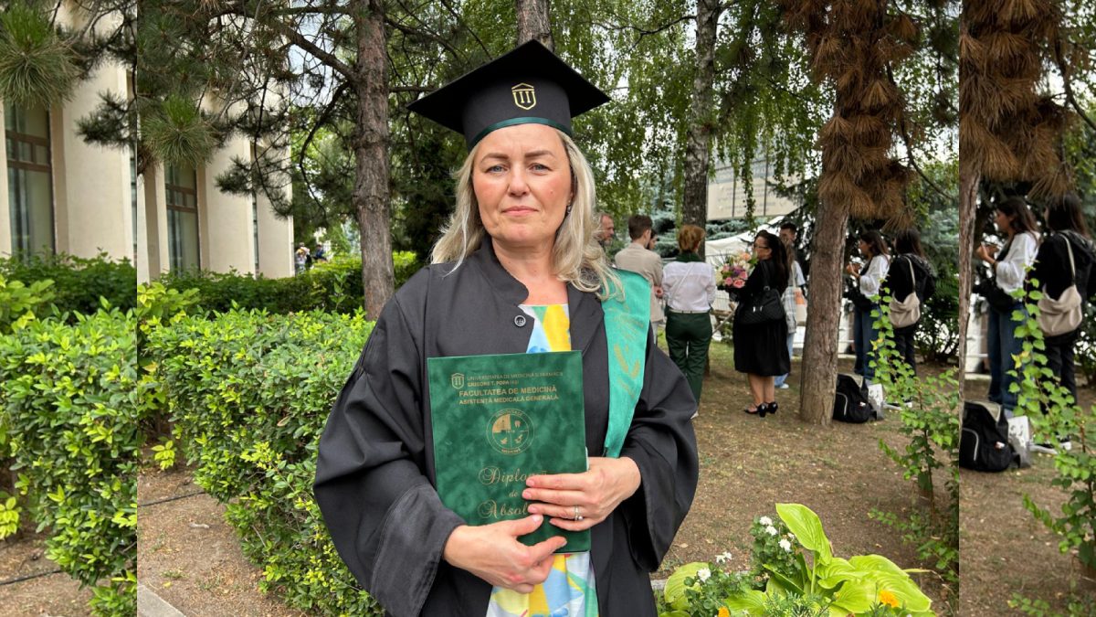 Mioara a terminat UMF Iași la 53 de ani și poate fi un exemplu pentru toți tinerii care vor o carieră în Medicină: „Mergeam la cursuri după ce terminam tura de noapte, conduceam câte 130 de kilometri”