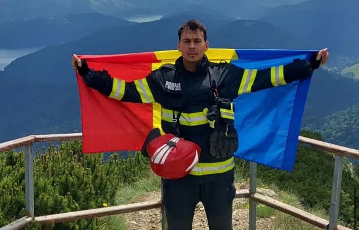 Acest pompier din cadrul ISU Iași este salvator și în timpul liber! Sandu Plăcintă va alerga 62 de kilometri pentru a ajuta o tânără de 18 ani, diagnosticată cu cancer de colon – FOTO
