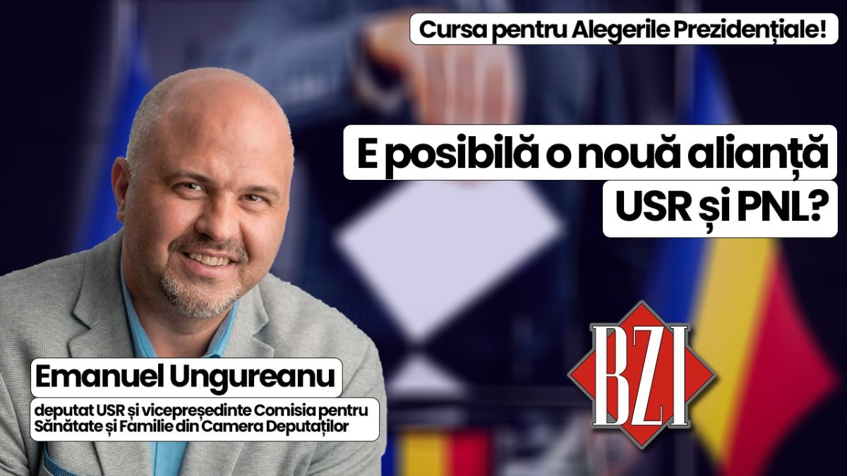 Incisivul deputat USR, Emanuel Ungureanu, într-o nouă emisiune-dialog BZI LIVE specială despre cele mai fierbinți subiecte