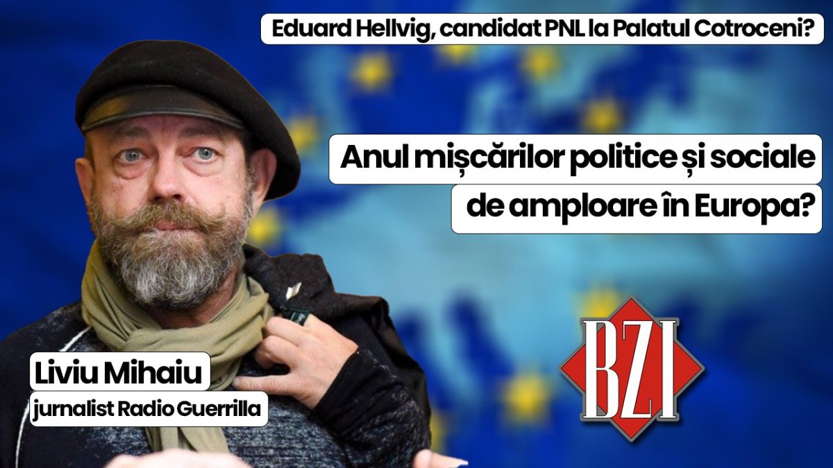 Jurnalistul Liviu Mihaiu, Radio Guerrilla, într-o nouă emisiune-dialog BZI LIVE pe subiecte fierbinți, impact și interes public