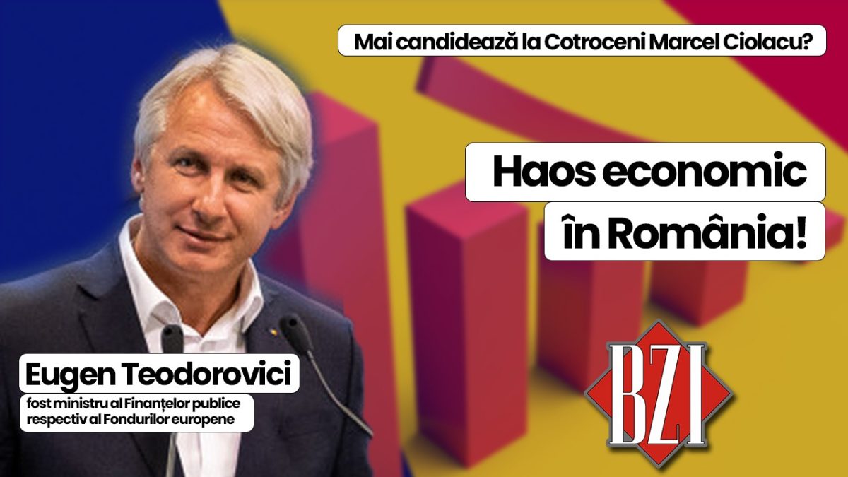Fostul ministru al Finanțelor și Fondurilor europene, Eugen Teodorovici, face o nouă fierbinte și realistă analiză despre cele mai grave probleme economice, sociale și geopolitice la BZI LIVE