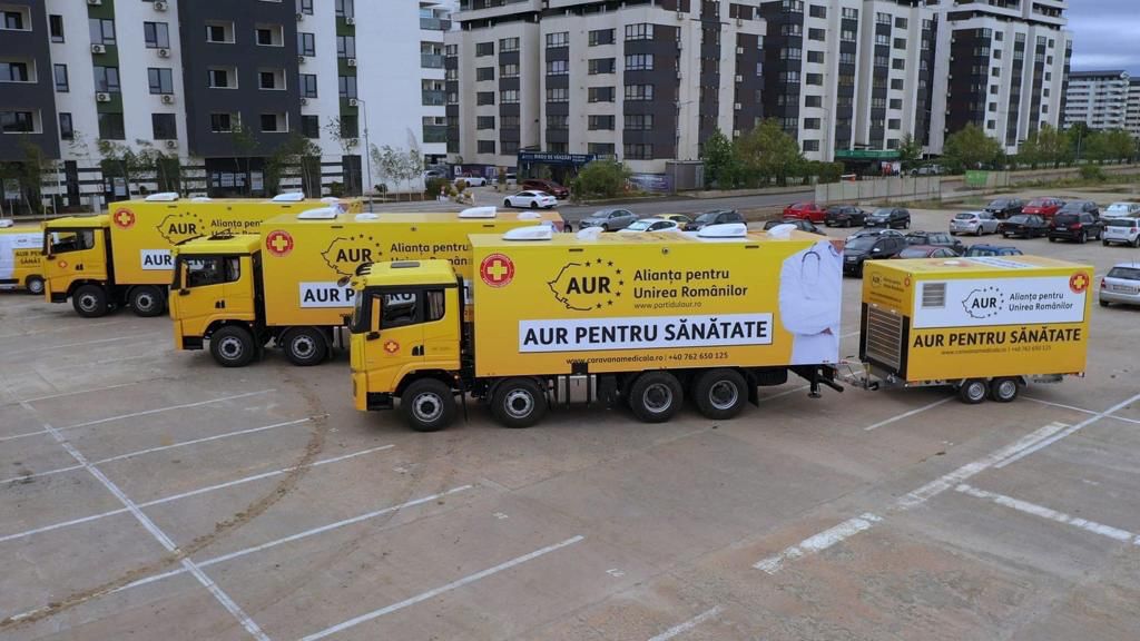 Caravana Medicală AUR vine în Iași! Consultații oftalmologice și ochelari de vedere gratuit pentru ieșeni