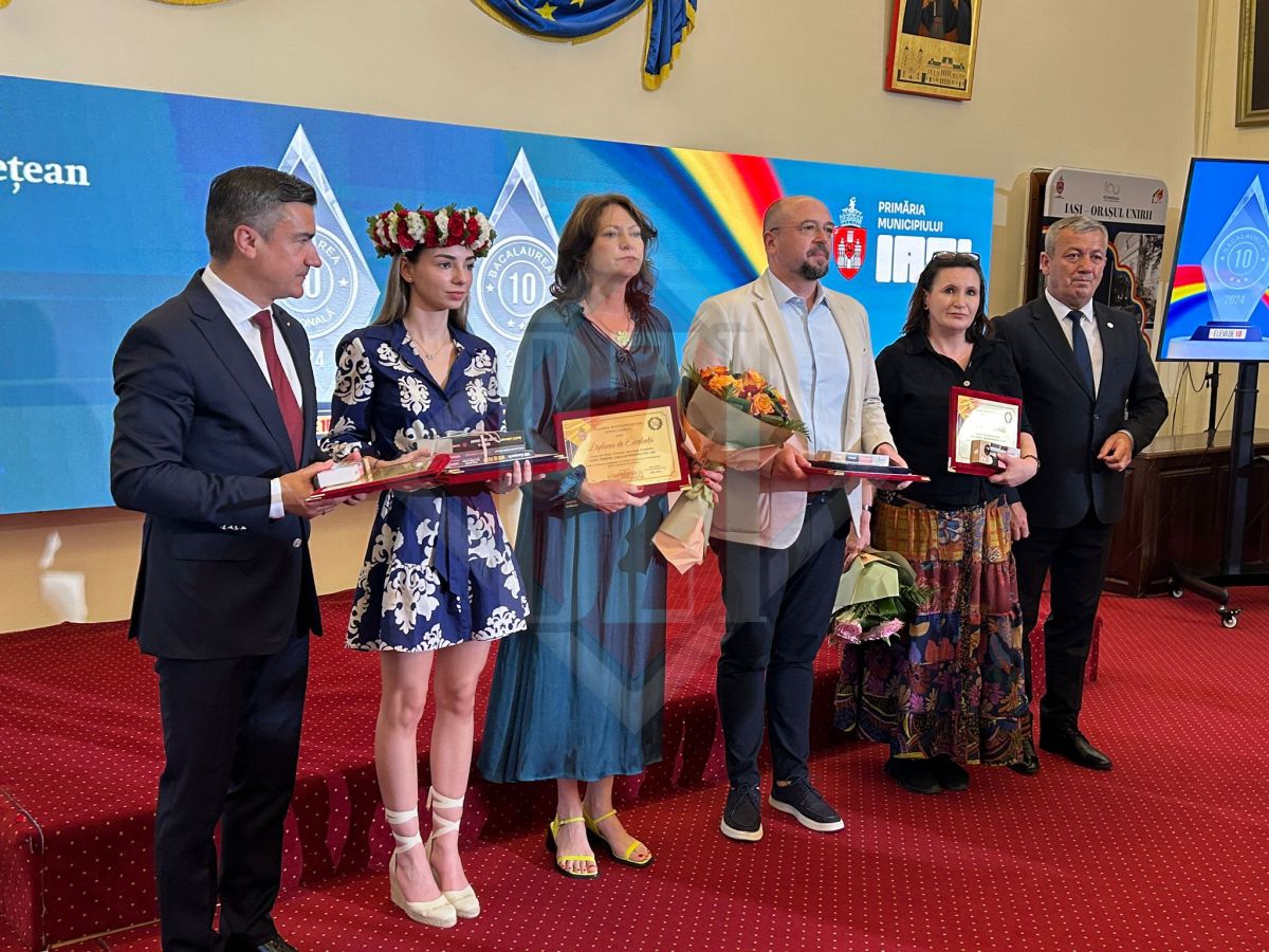 Zeciștii din Iași sunt premiați în cadrul Galei Absolvenților de nota 10