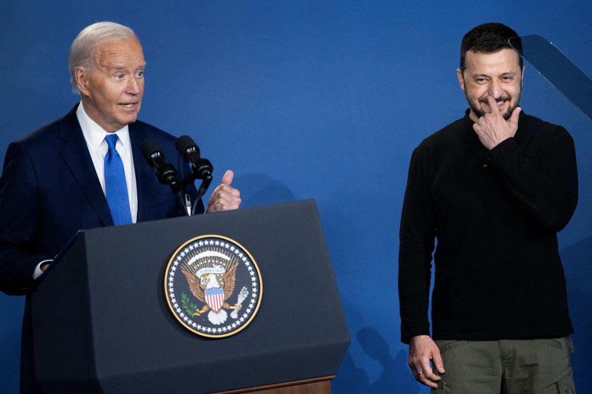 Gafa secolului făcută de Joe Biden. Președintele SUA l-a confundat pe Volodimir Zelenski cu Vladimir Putin, la Summitul NATO