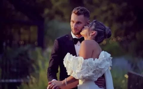Cine a prins buchetul la nunta lui Denis Drăguș. Invitații au avut parte de o surpriză