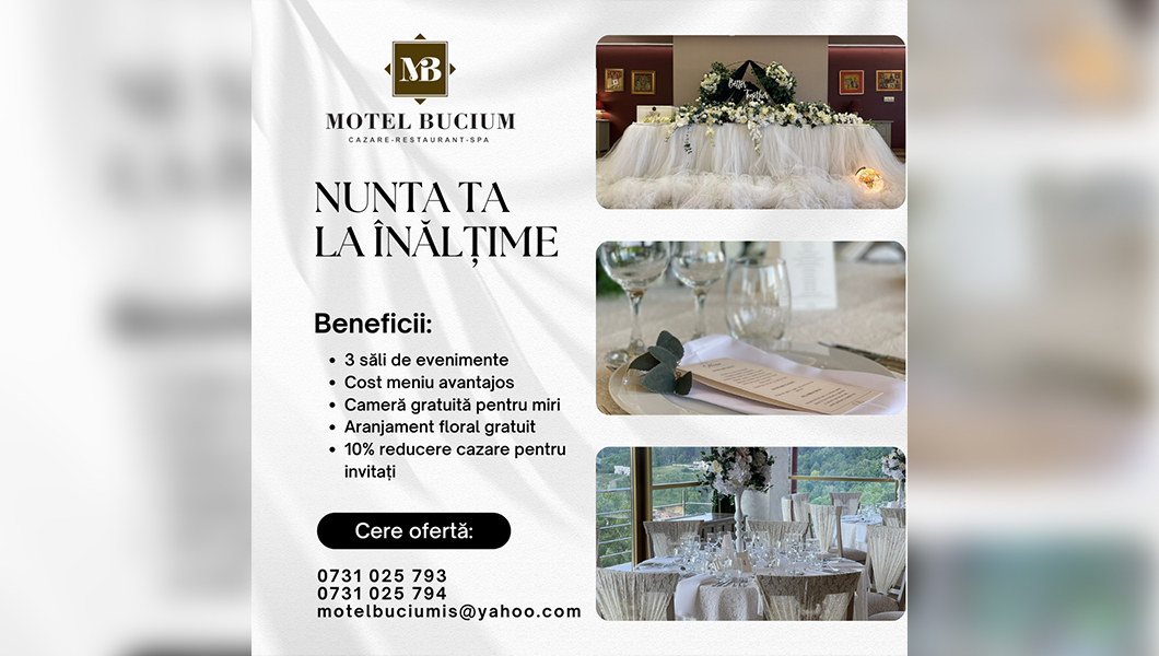 Descoperă locul perfect pentru evenimente memorabile!