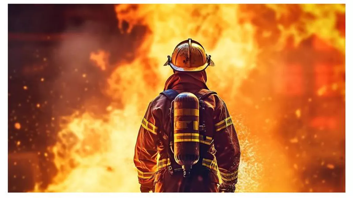 Incendiu de vegetație între Osoi și Chicerea. Focul este aproape de stradă