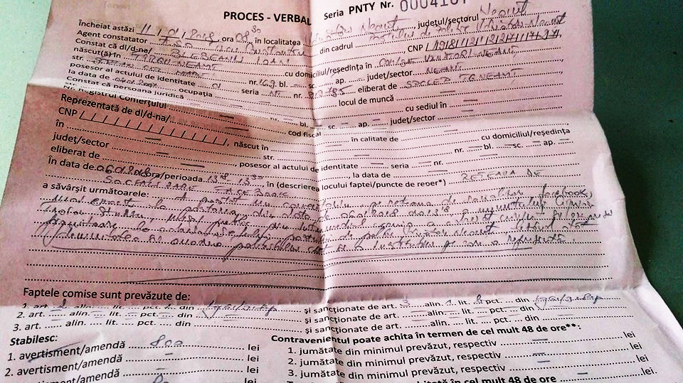 Atenție, șoferi! Modificări privind procesul verbal de constatare și sancționare a contravenției