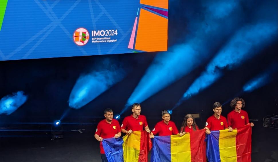 Elevii români au obținut şase medalii la Olimpiada Internațională de Matematică. Una e de aur