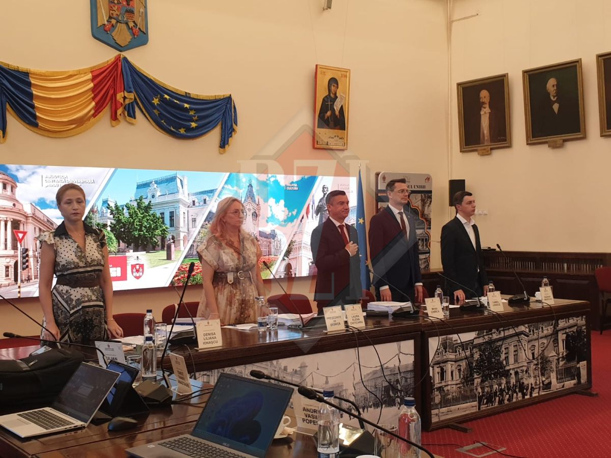 Ședință importantă la Palatul Roznovanu. Plenul Consiliului Local va supune la vot 28 de proiecte de hotărâre – LIVE VIDEO, UPDATE