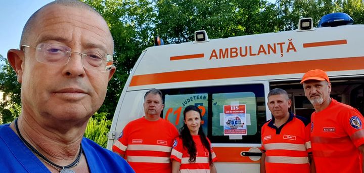 Dr. Tudor Ciuhodaru, medicul ieșean, mesaj destinat colegilor de pe Salvare: „La mulți, mulți ani tuturor colegilor de la Salvare. Este ziua voastră şi meritaţi felicitaţi”