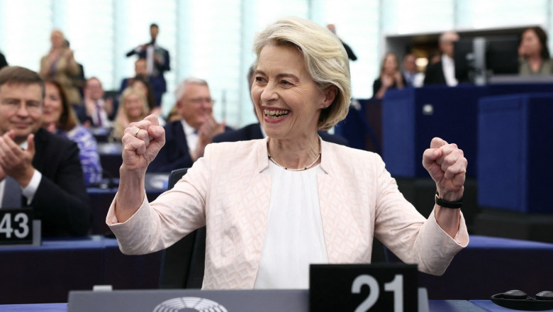 Ursula von der Leyen a fost realeasă în fruntea Comisiei Europene
