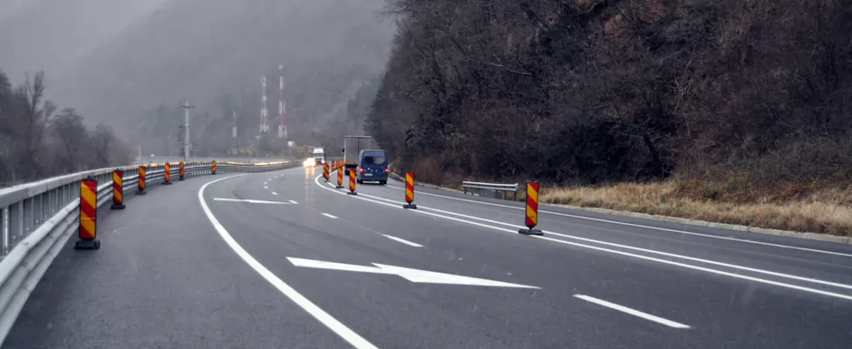 CNAIR anunță cum va fi restricționat traficul pe Valea Oltului