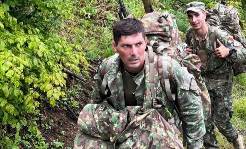 Sergentul Alin Vorniceanu, polițist militar în cadrul Companiei 161 Poliție Militară a Brigăzii 15 Mecanizată „Podu Înalt” din Iași, desemnat „Subofițerul anului 2024”