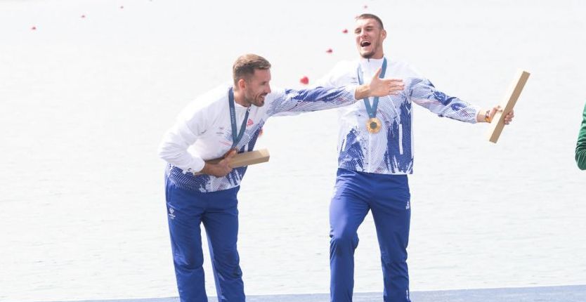 Cornea Andrei și Florin Enache au câștigat medaliile de aur la proba de dublu vâsle masculin de la Jocurile Olimpice