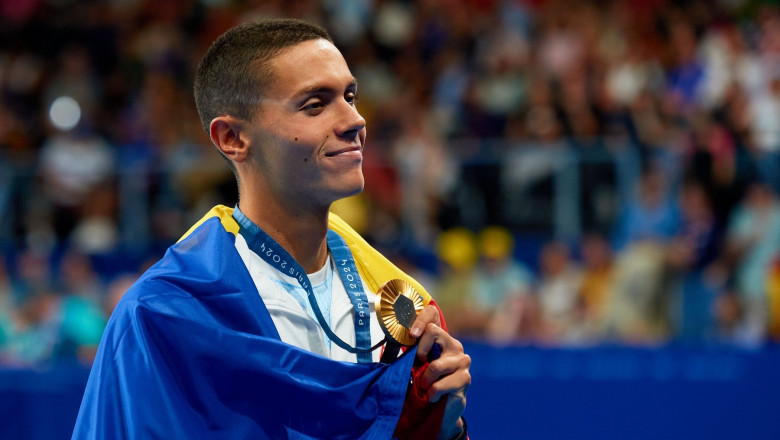 David Popovici, declarații de ultimă oră după performanța uriașă de la Jocurile Olimpice