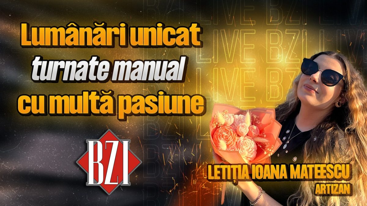 Lumânări parfumate inedite! Letiția Ioana Mateescu, artizan, povestește pentru BZI LIVE despre activitatea sa creativă, “Baby Candles”