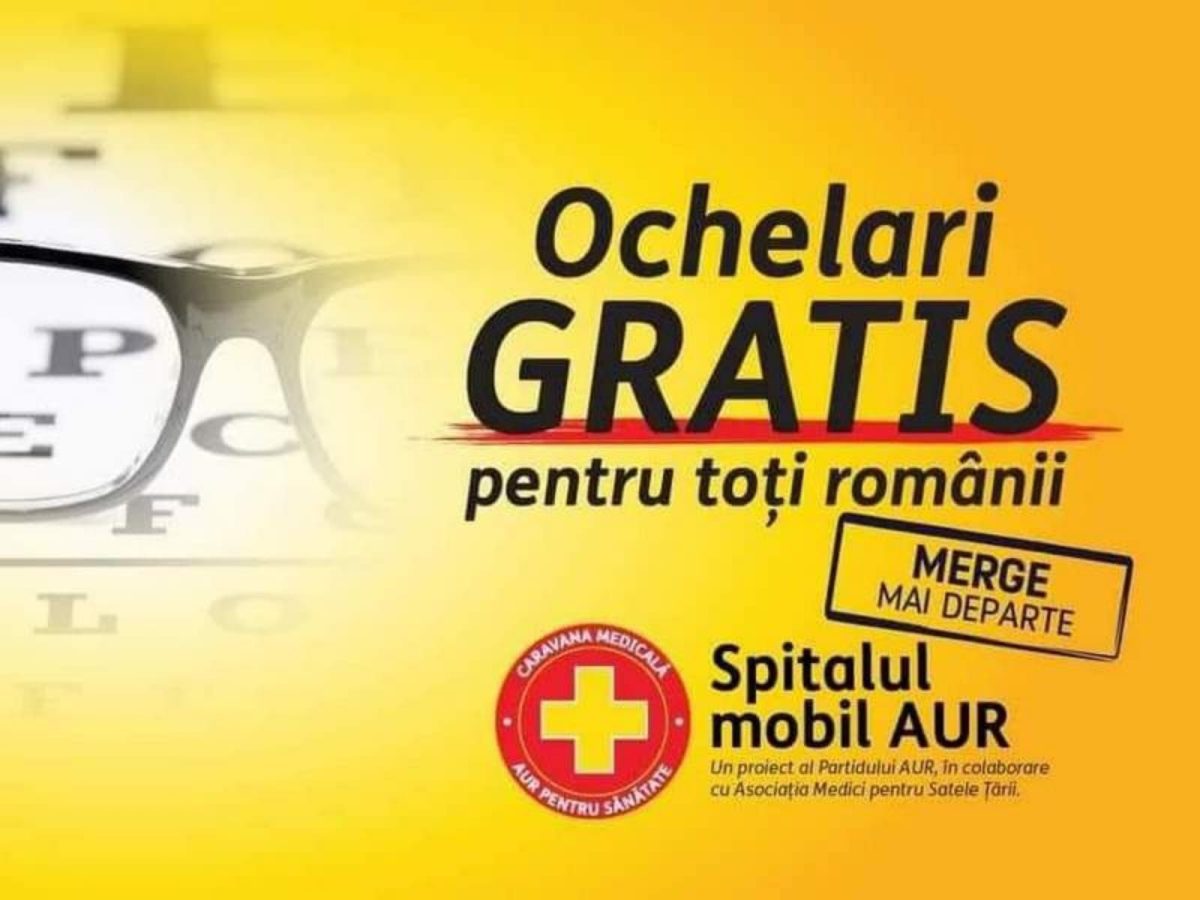 Deputatul Marius Ostaficiuc: „Spitalul mobil AUR, un proiect de interes printre români. Zeci de mii de pacienți consultați oftalmologic doar în ultima lună”
