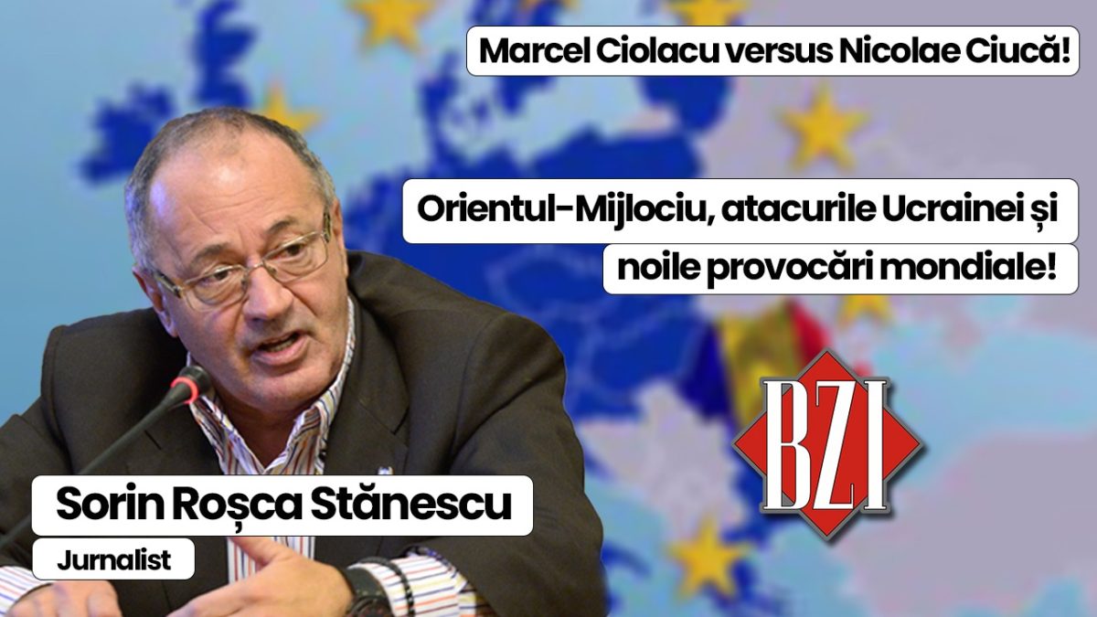 Nasul presei din România, senior – jurnalistul Sorin Roșca Stănescu, revine în forță la BZI LIVE într-un dialog de zile mari