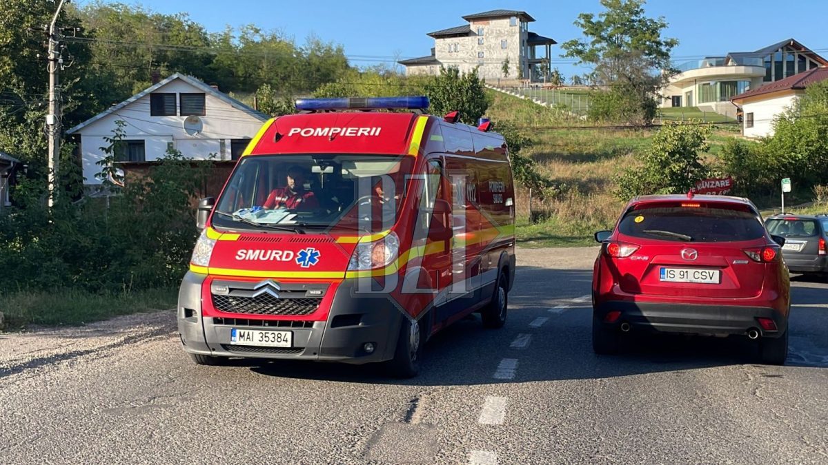 Accident rutier în județul Iași! Un microbuz în care se aflau 20 de oameni a intrat în coliziune cu un autoturism – UPDATE