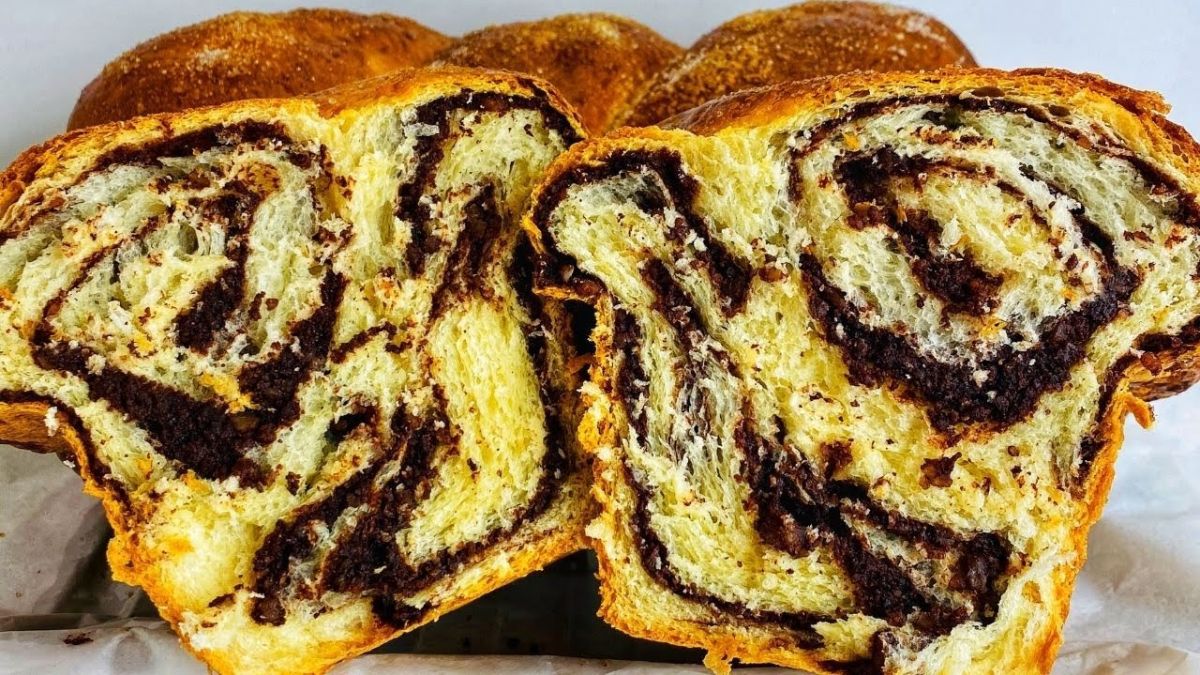 Cozonac cu nucă și cacao. Rețeta tradițională a bunicii