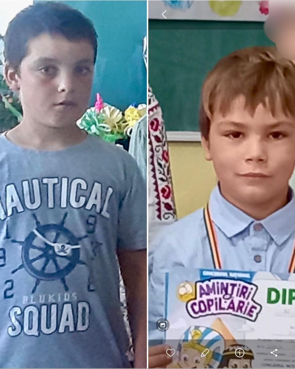 I-ați văzut? Doi băieți în vârstă de 9 și 10 ani au plecat de la domiciliu și nu s-au mai întors