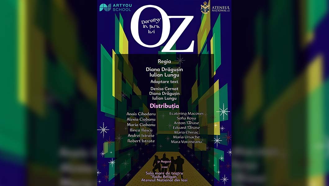 Ateneul ieșean celebrează ultima zi de vară printr-o nouă premieră de teatru pentru copii