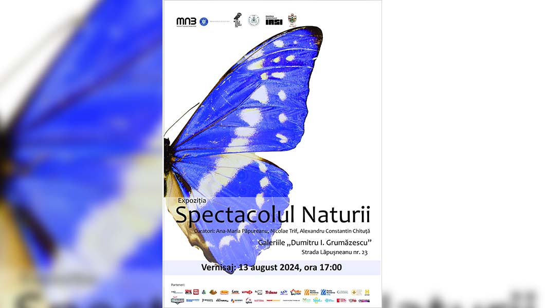 „Spectacolul Naturii”, expoziție organizată la Galeriile „Dumitru I. Grumăzescu” Iași
