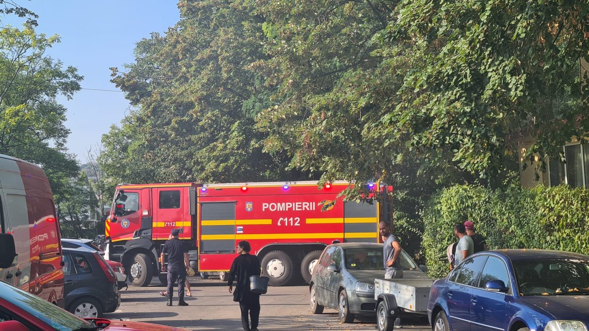 Un nou incendiu în municipiul Iaşi. Pompierii intervin la un apartament – UPDATE