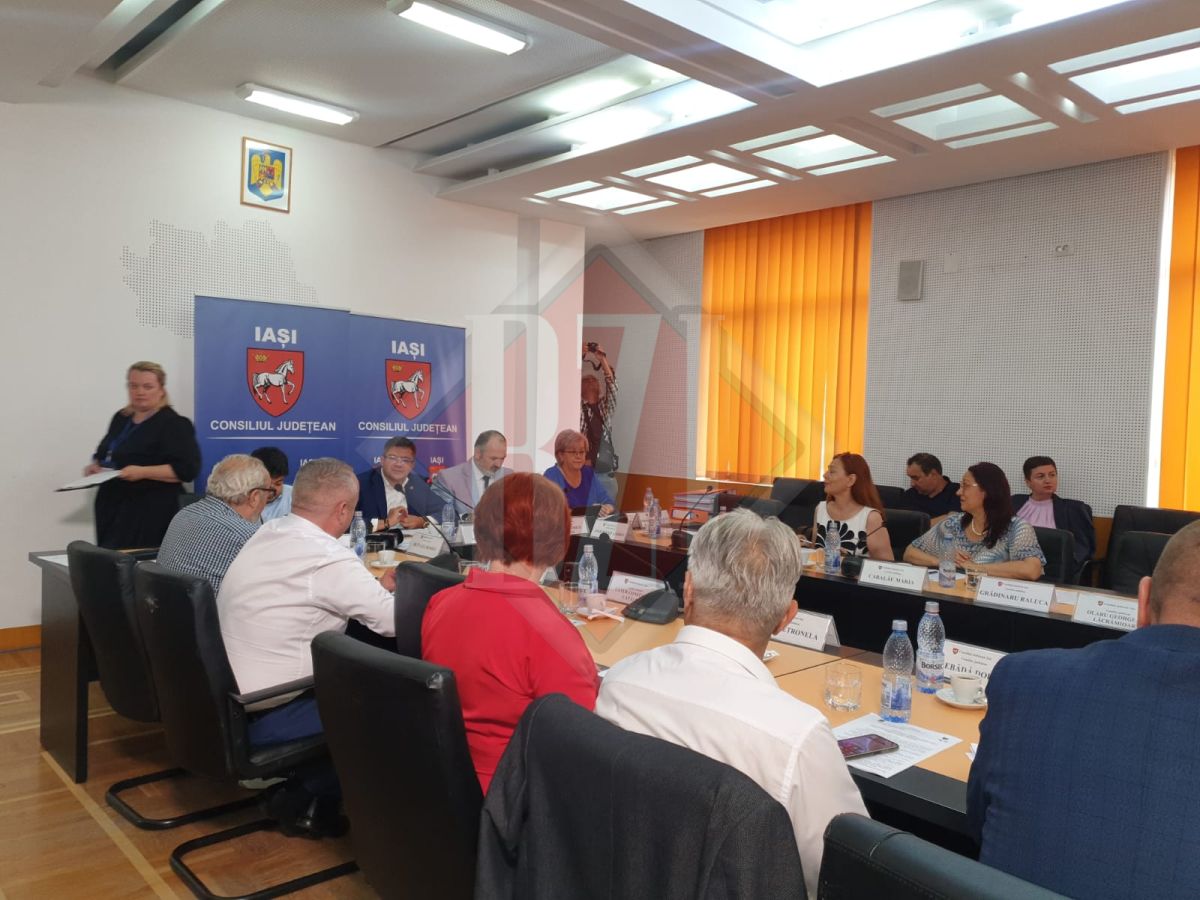 Plenul Consiliului Județean Iași se reunește pentru a aproba 30 de proiecte de hotărâre – LIVE VIDEO, UPDATE