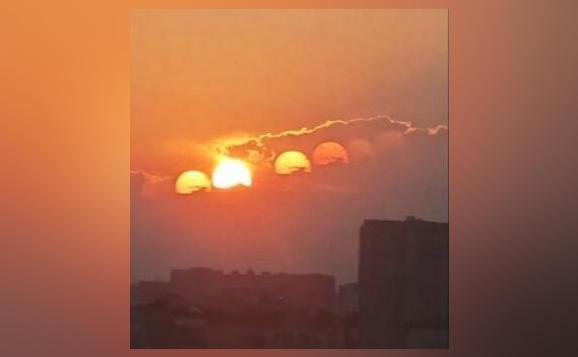 Fenomen neobișnuit în China: Cerul a fost luminat de 7 „Sori”! Explicația specialiștilor