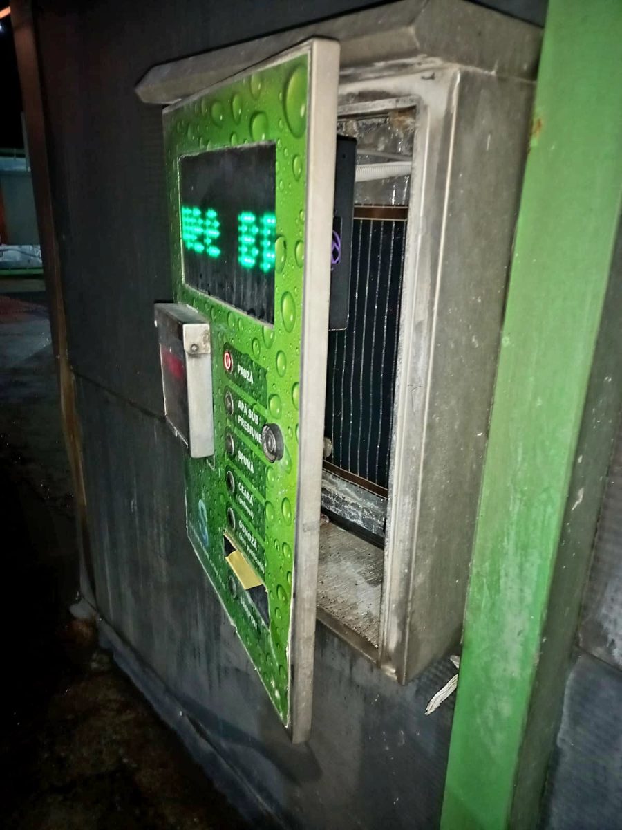 Tentativă de furt eșuată la o spălătorie self-wash din Suceava.